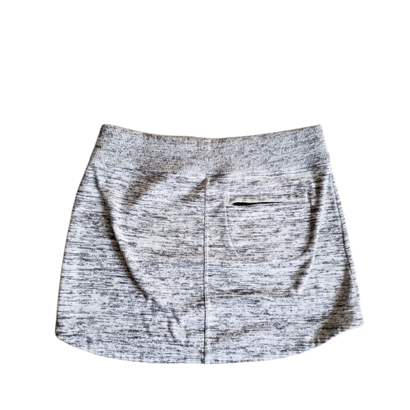 Athleta Heathered Grey Lounge Skirt XS - Picture 2 of 7